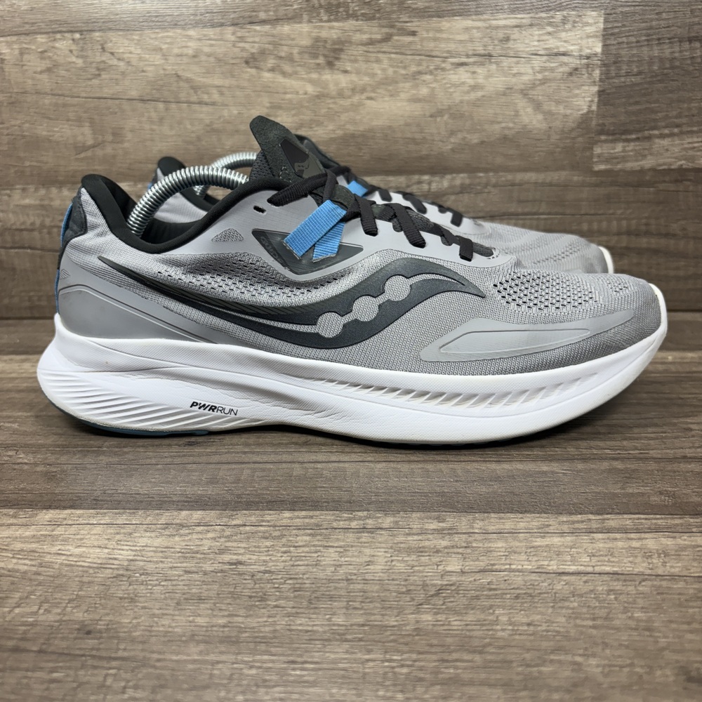 Saucony Ride 15 Gray Mens US Size 10.5 EUR 44.5 S20684-15 Running Shoes